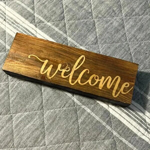 5 for 25$
P Graham Dunn wood sign